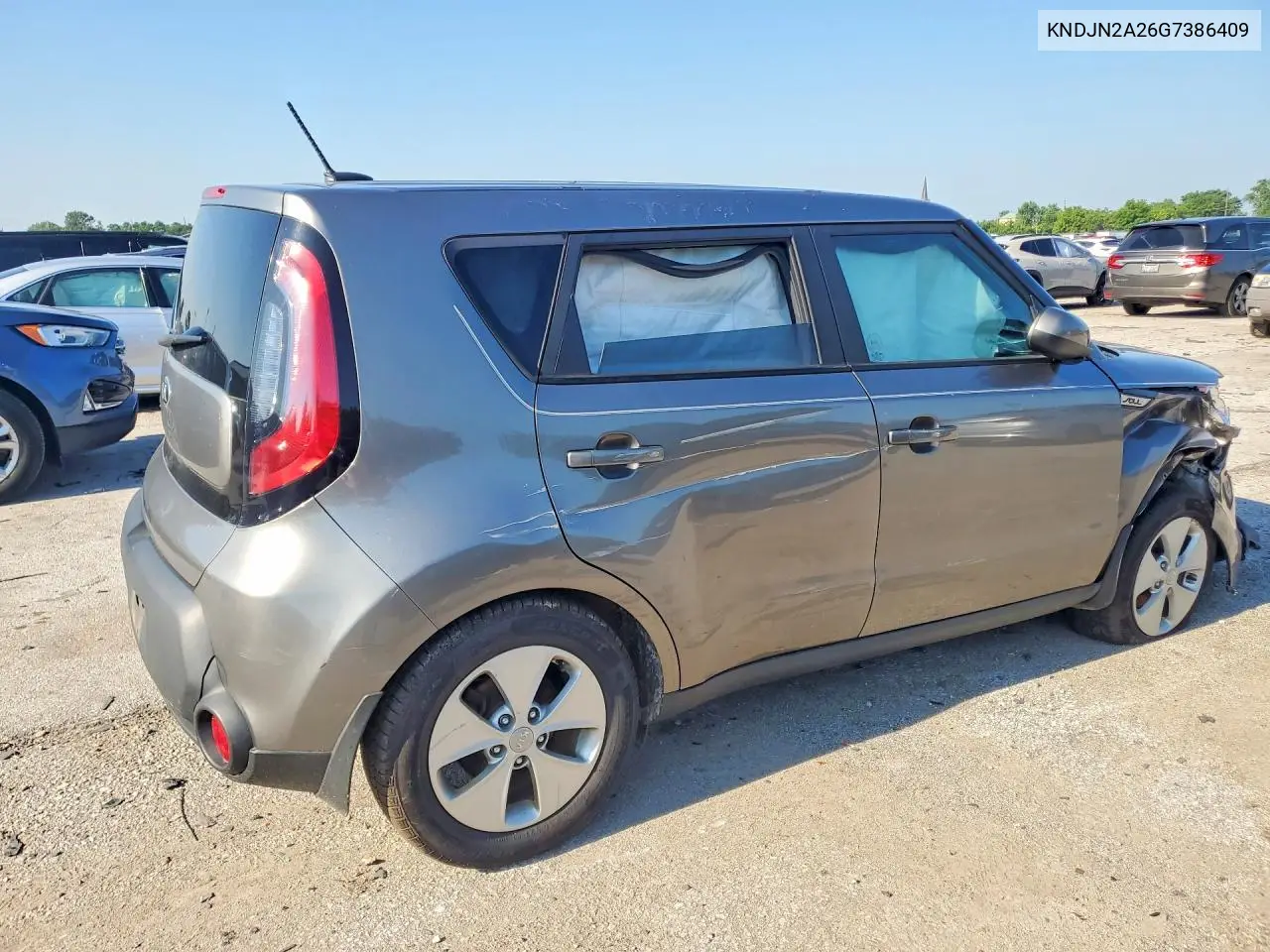 2016 Kia Soul Base VIN: KNDJN2A26G7386409 Lot: 85995635
