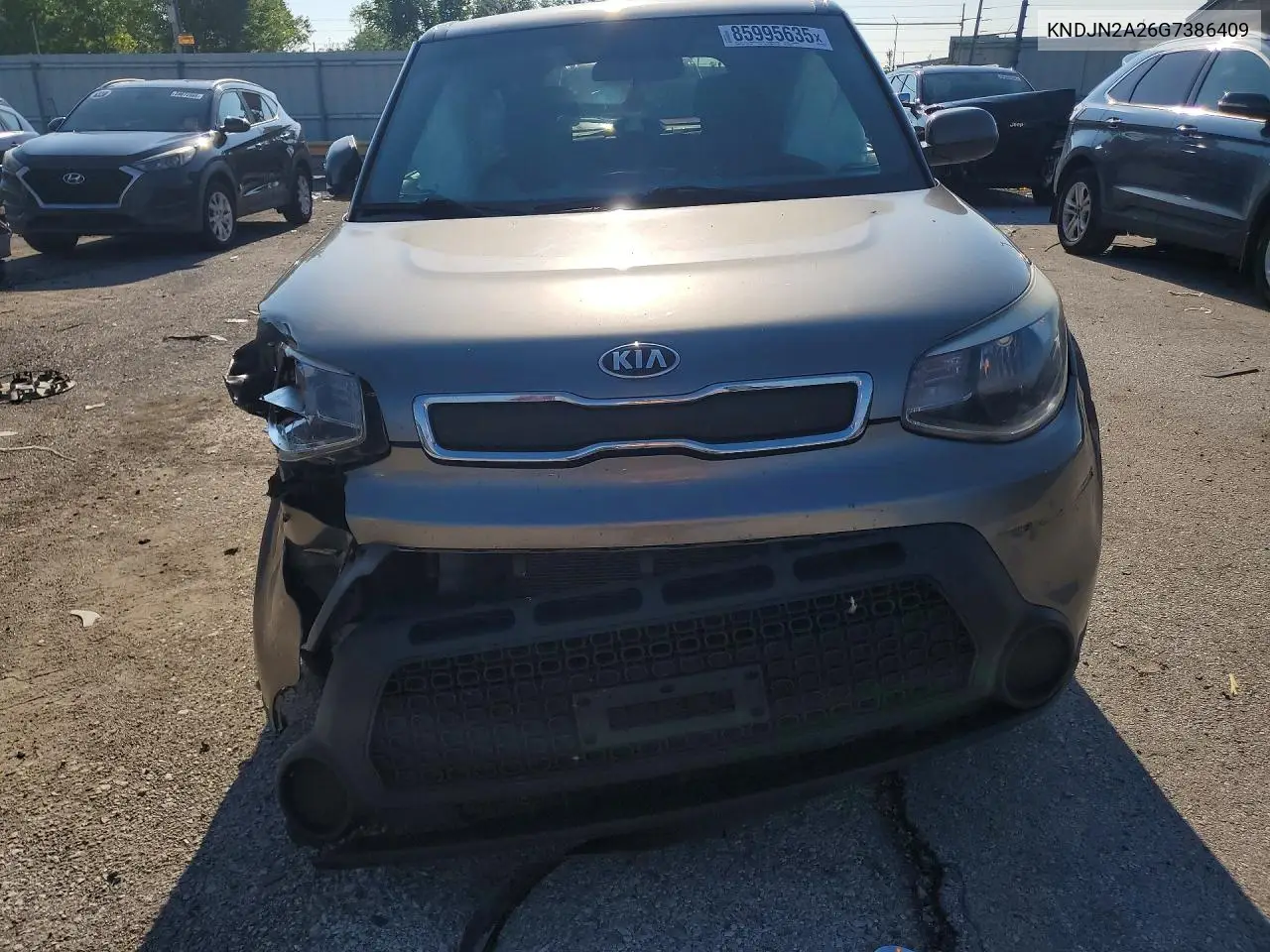 2016 Kia Soul Base VIN: KNDJN2A26G7386409 Lot: 85995635