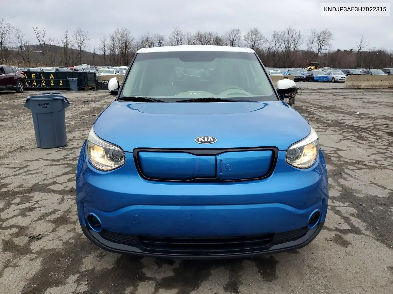 2017 Kia Soul Ev Base VIN: KNDJP3AE3H7022315 Lot: 45749576