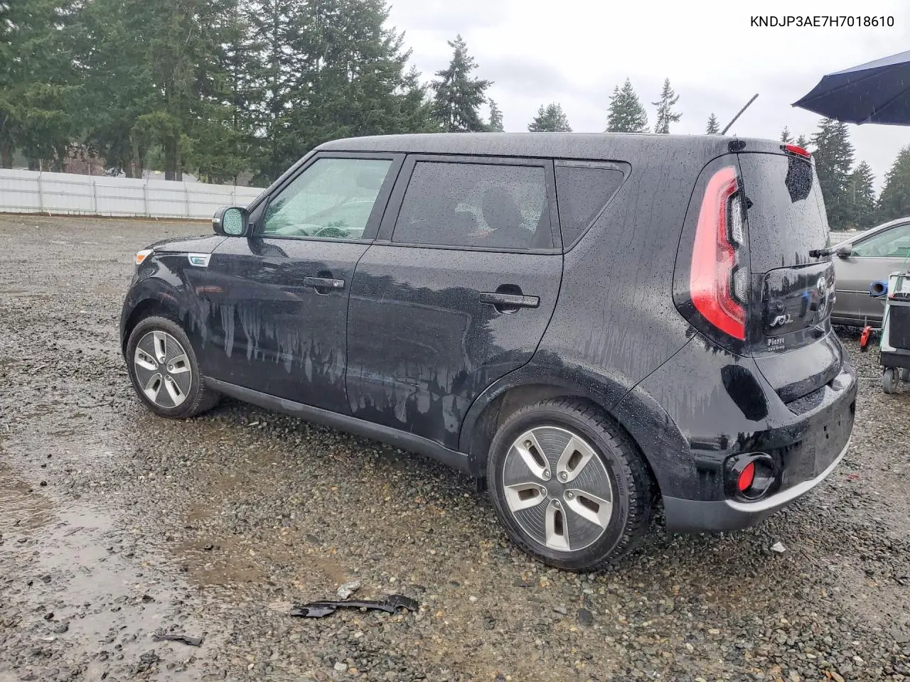 2017 Kia Soul Ev Base VIN: KNDJP3AE7H7018610 Lot: 47274496