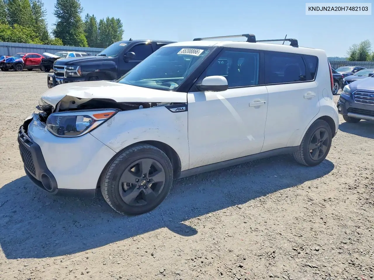 KNDJN2A20H7482103 2017 Kia Soul Base