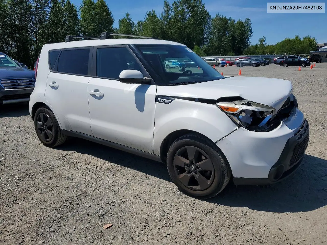 KNDJN2A20H7482103 2017 Kia Soul Base