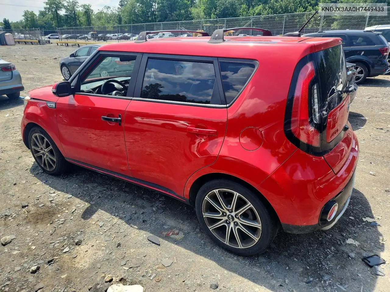 2017 Kia Soul ! VIN: KNDJX3AA0H7449433 Lot: 56567336