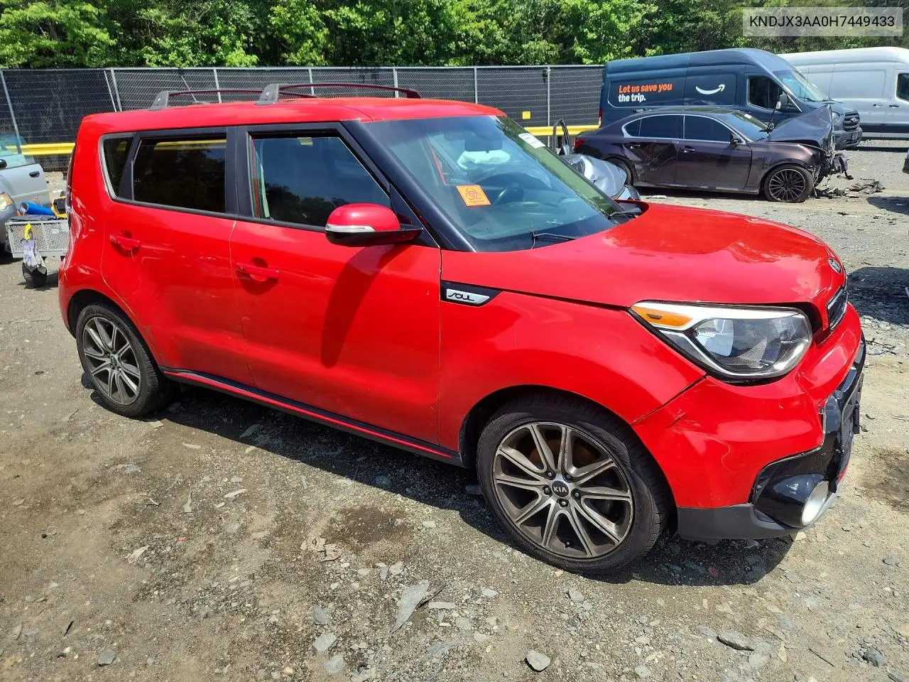 2017 Kia Soul ! VIN: KNDJX3AA0H7449433 Lot: 56567336