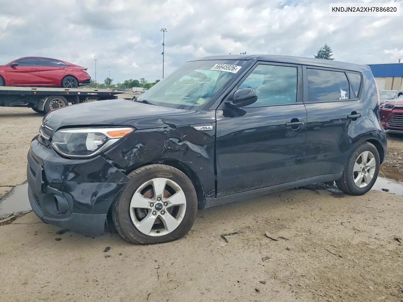 2017 Kia Soul Base VIN: KNDJN2A2XH7886820 Lot: 56645926