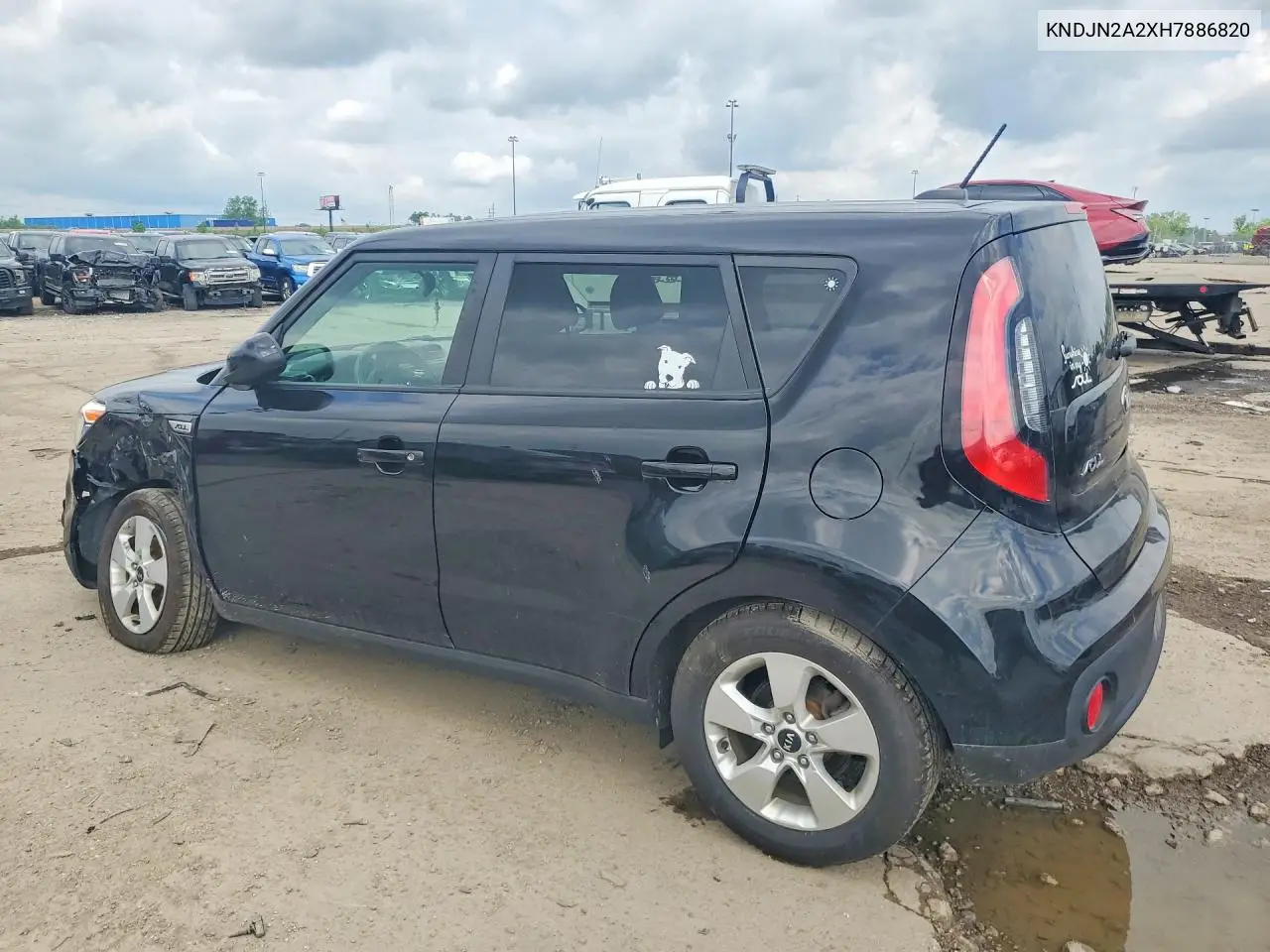 2017 Kia Soul Base VIN: KNDJN2A2XH7886820 Lot: 56645926