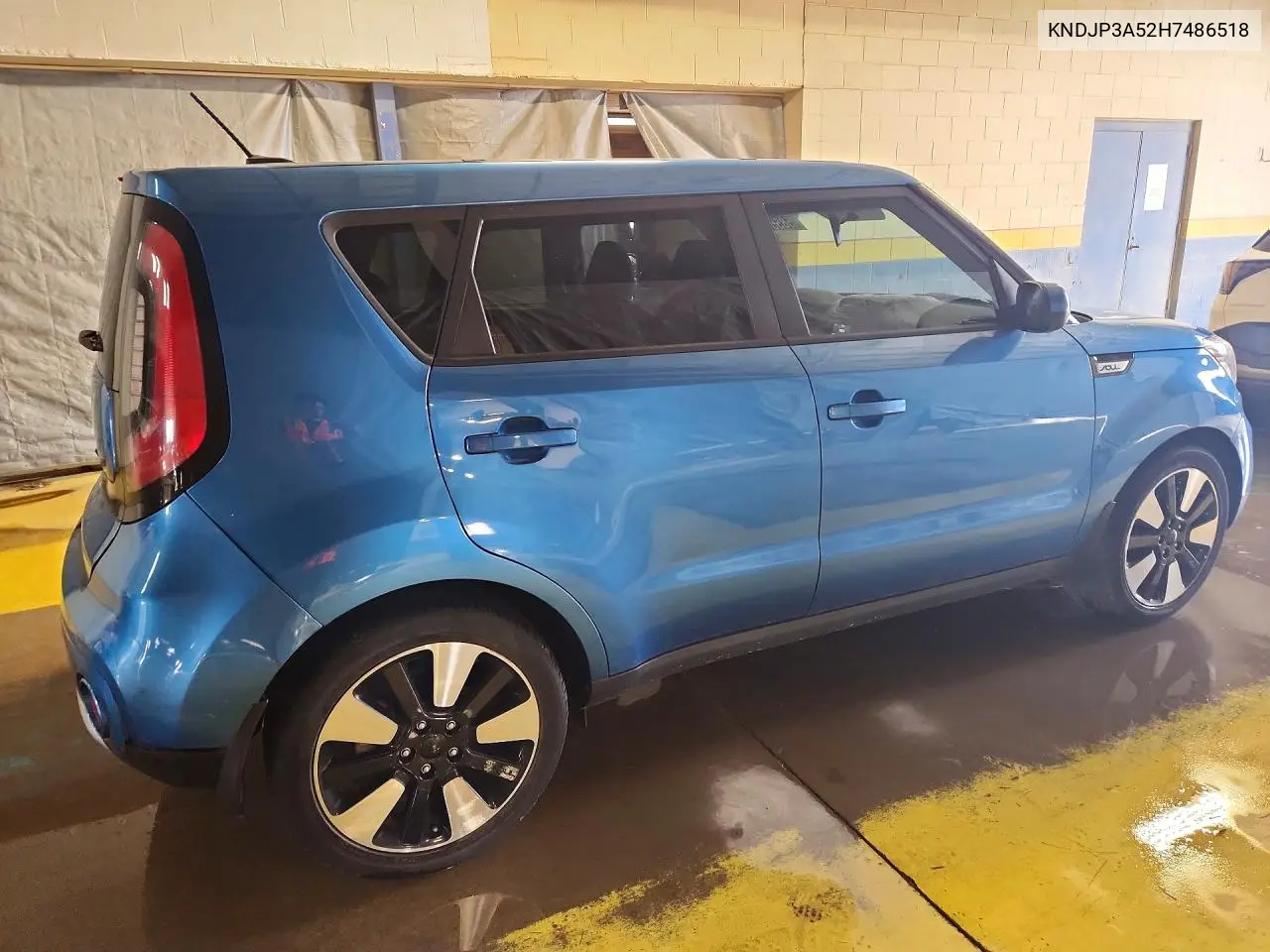 2017 Kia Soul + VIN: KNDJP3A52H7486518 Lot: 58552956