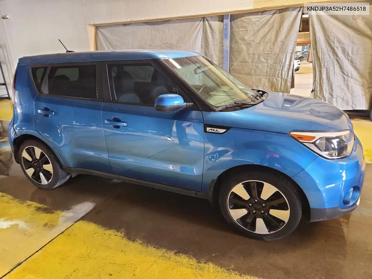 2017 Kia Soul + VIN: KNDJP3A52H7486518 Lot: 58552956