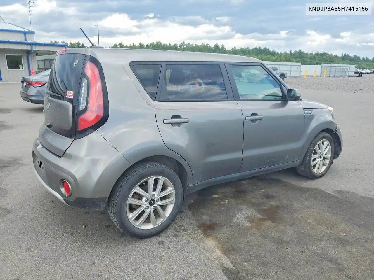 2017 Kia Soul + VIN: KNDJP3A55H7415166 Lot: 60856546
