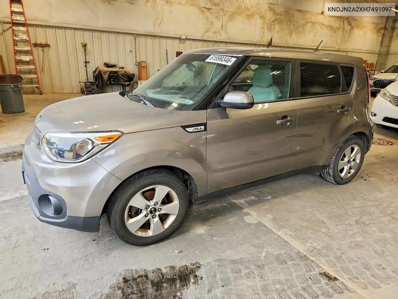 2017 Kia Soul Base VIN: KNDJN2A2XH7491097 Lot: 61899346