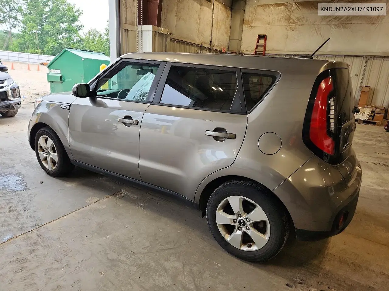 2017 Kia Soul Base VIN: KNDJN2A2XH7491097 Lot: 61899346