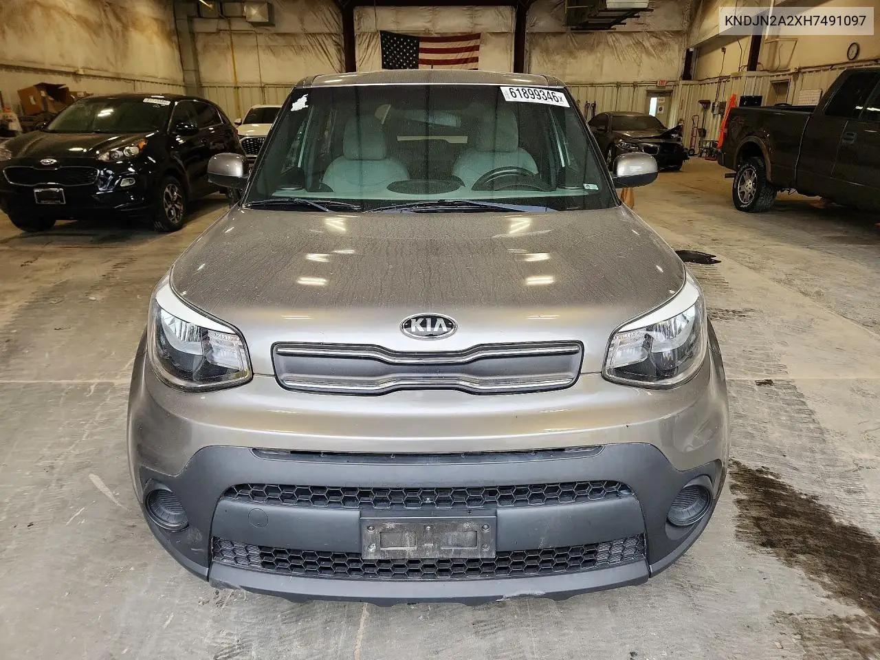 2017 Kia Soul Base VIN: KNDJN2A2XH7491097 Lot: 61899346