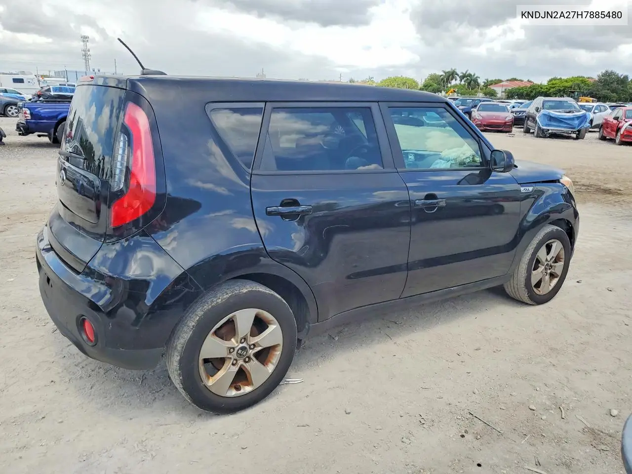 2017 Kia Soul VIN: KNDJN2A27H7885480 Lot: 62238346