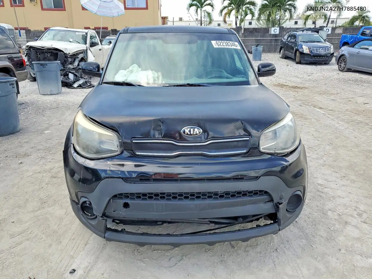 2017 Kia Soul VIN: KNDJN2A27H7885480 Lot: 62238346