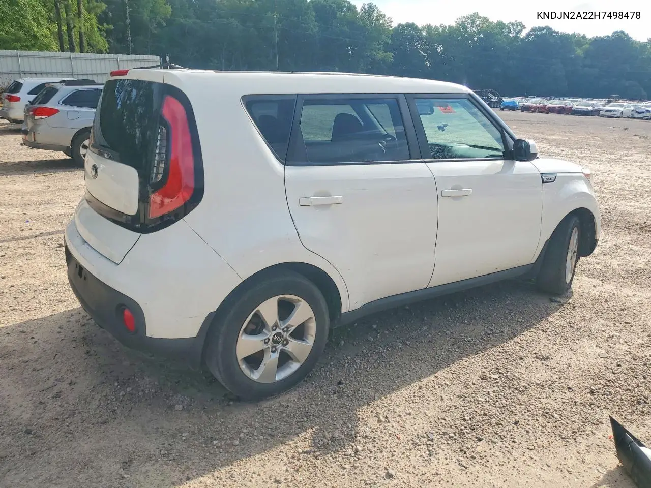 2017 Kia Soul Base VIN: KNDJN2A22H7498478 Lot: 85452735