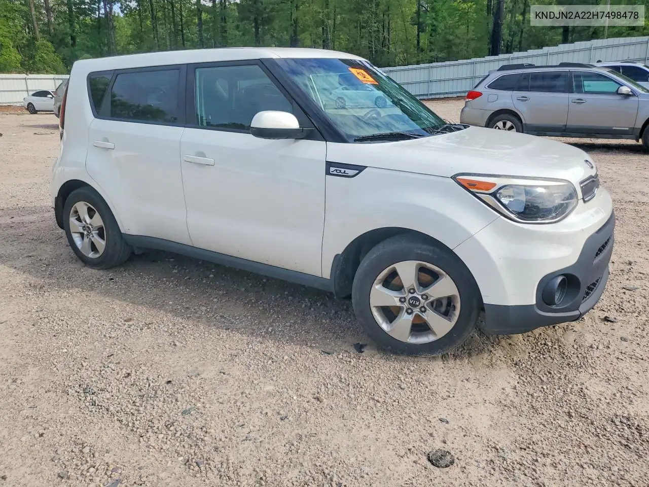 2017 Kia Soul Base VIN: KNDJN2A22H7498478 Lot: 85452735