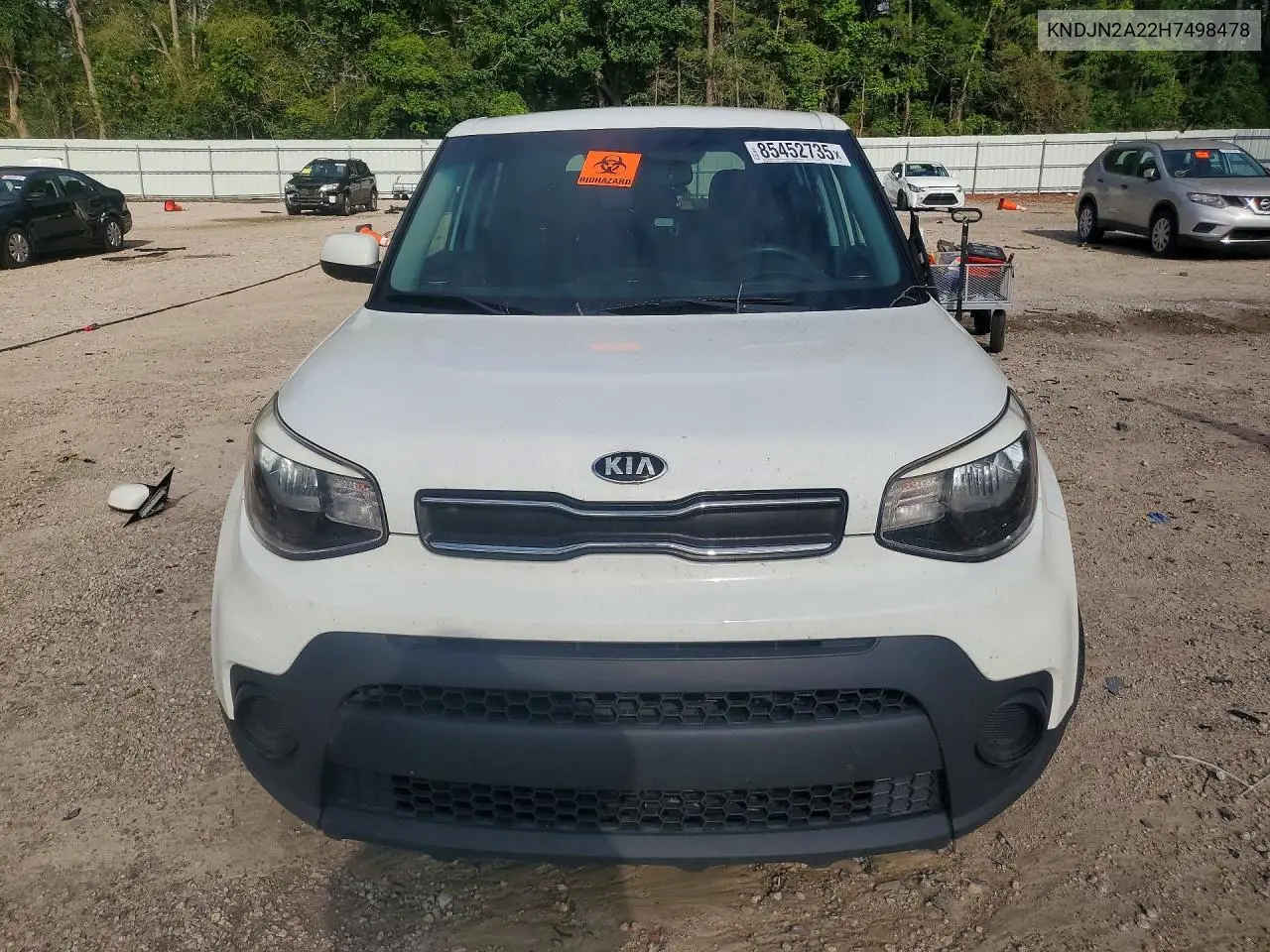 2017 Kia Soul Base VIN: KNDJN2A22H7498478 Lot: 85452735