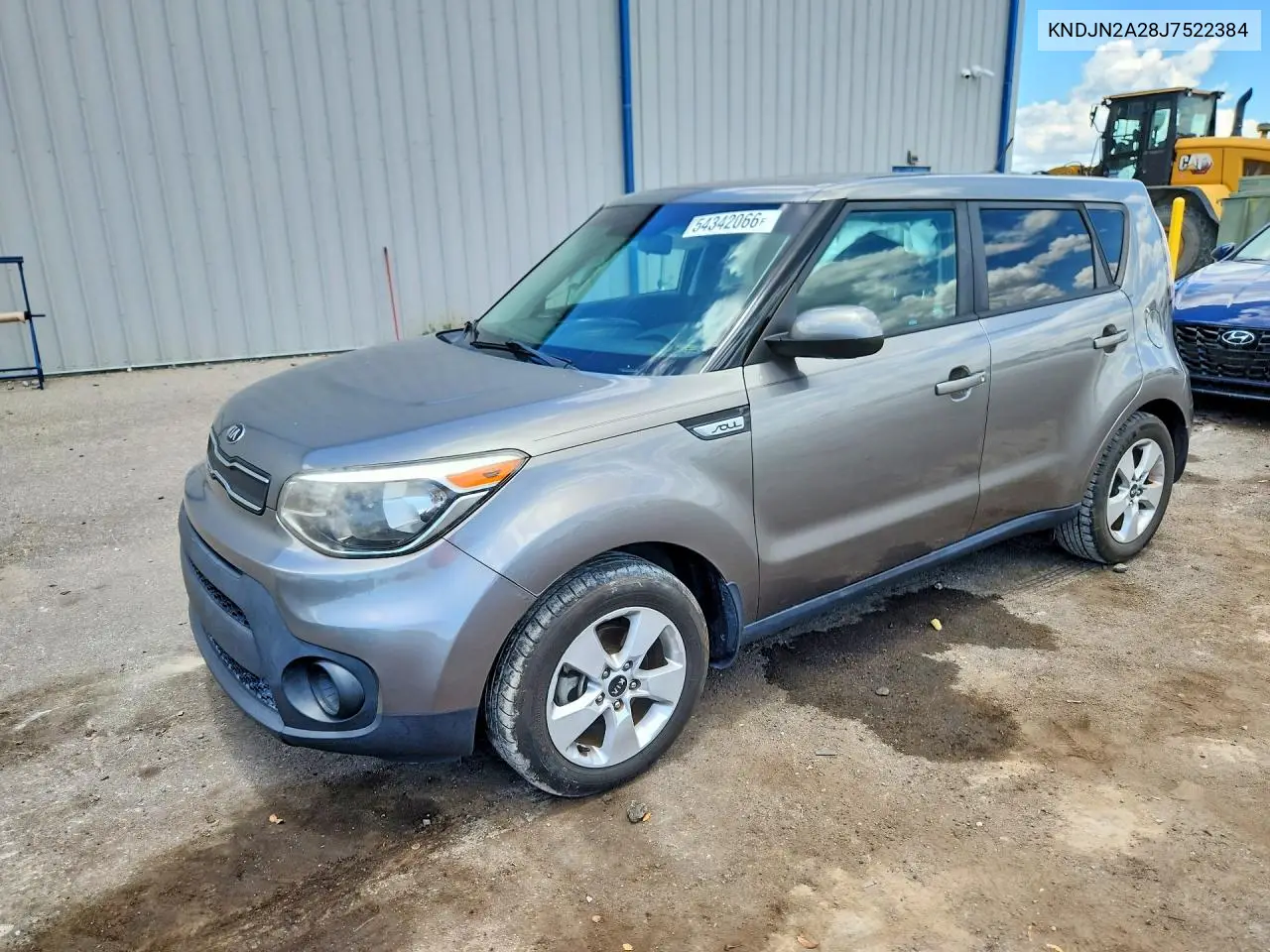 2018 Kia Soul Base VIN: KNDJN2A28J7522384 Lot: 54342066