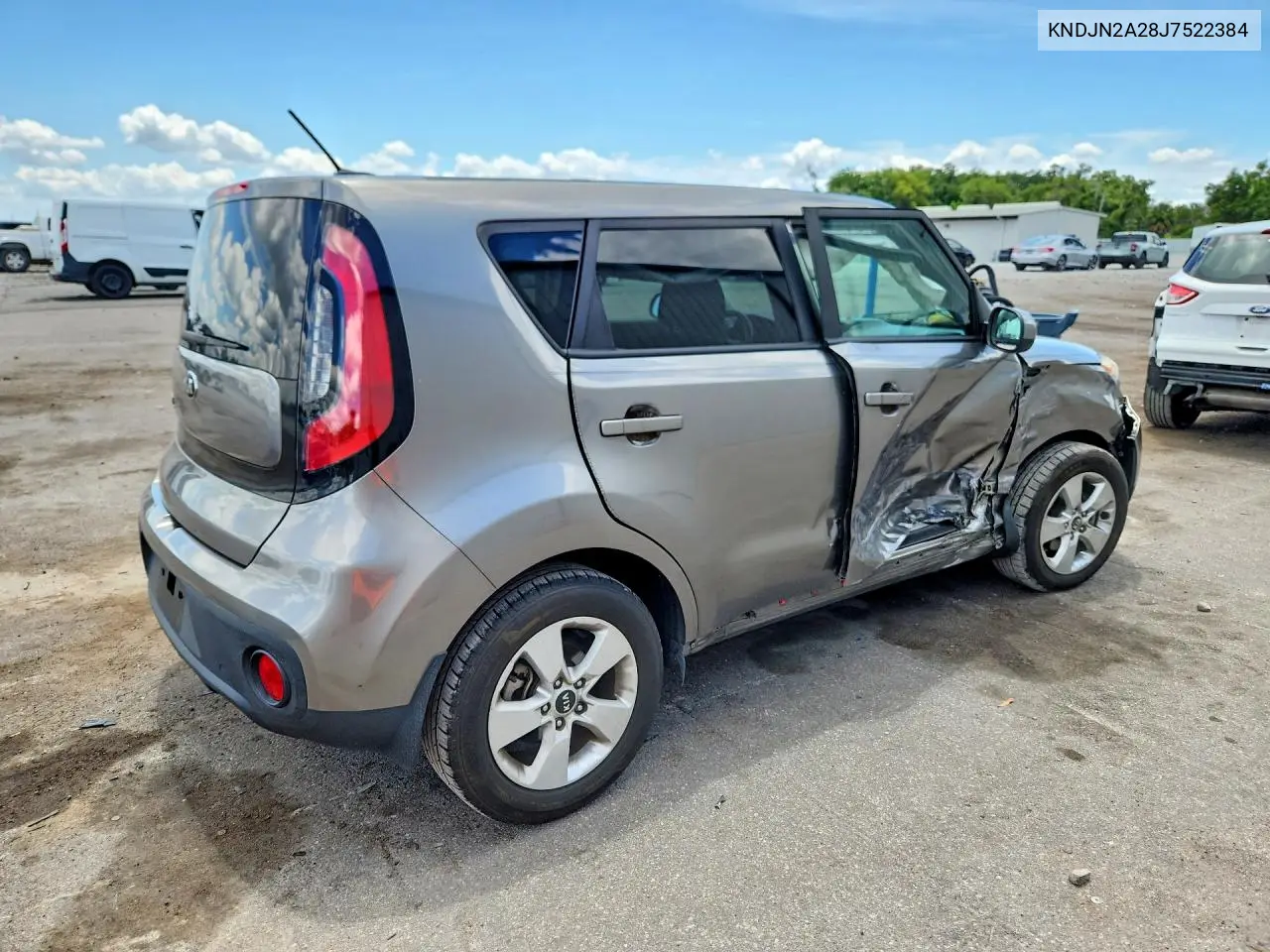 2018 Kia Soul Base VIN: KNDJN2A28J7522384 Lot: 54342066