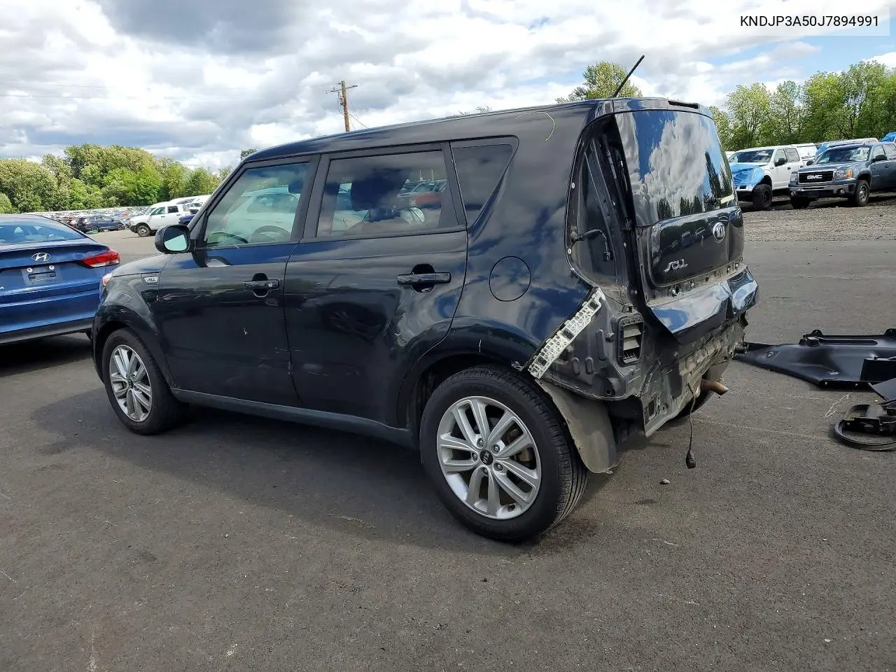 2018 Kia Soul + VIN: KNDJP3A50J7894991 Lot: 56692406
