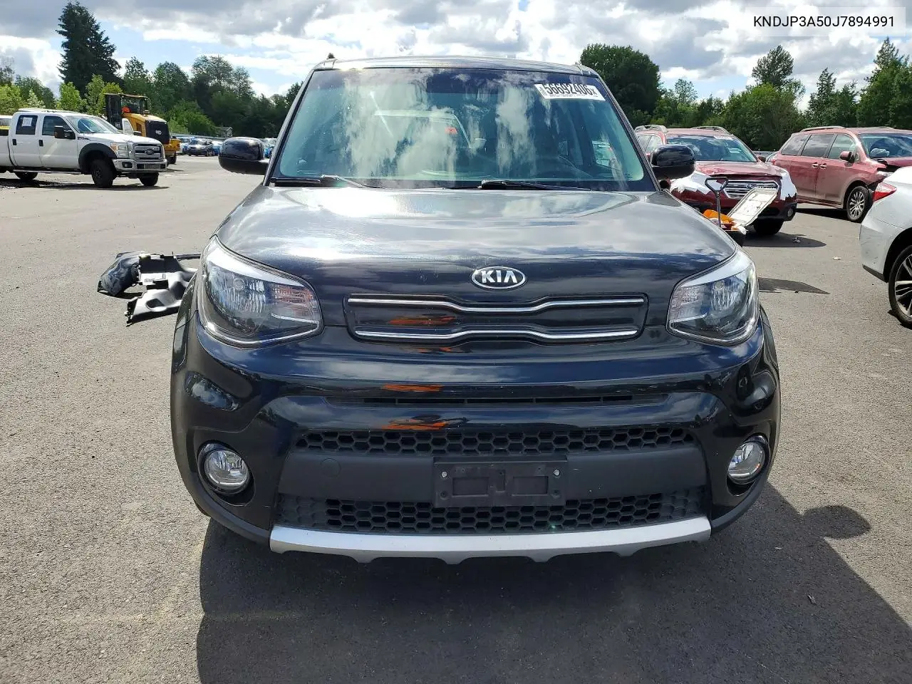 2018 Kia Soul + VIN: KNDJP3A50J7894991 Lot: 56692406