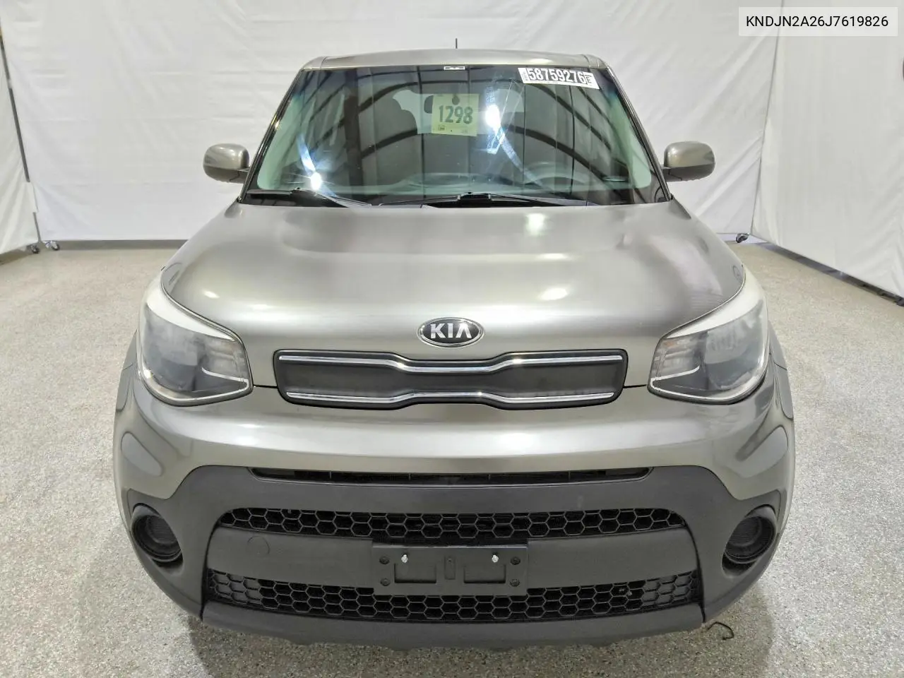 2018 Kia Soul Base VIN: KNDJN2A26J7619826 Lot: 58759276