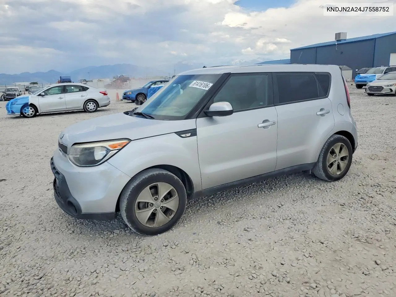 2018 Kia Soul Base VIN: KNDJN2A24J7558752 Lot: 61416106