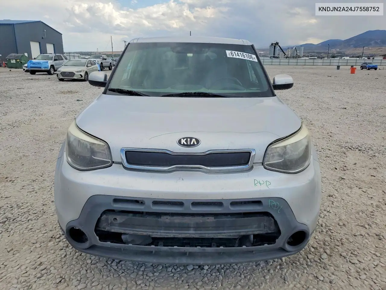 2018 Kia Soul Base VIN: KNDJN2A24J7558752 Lot: 61416106