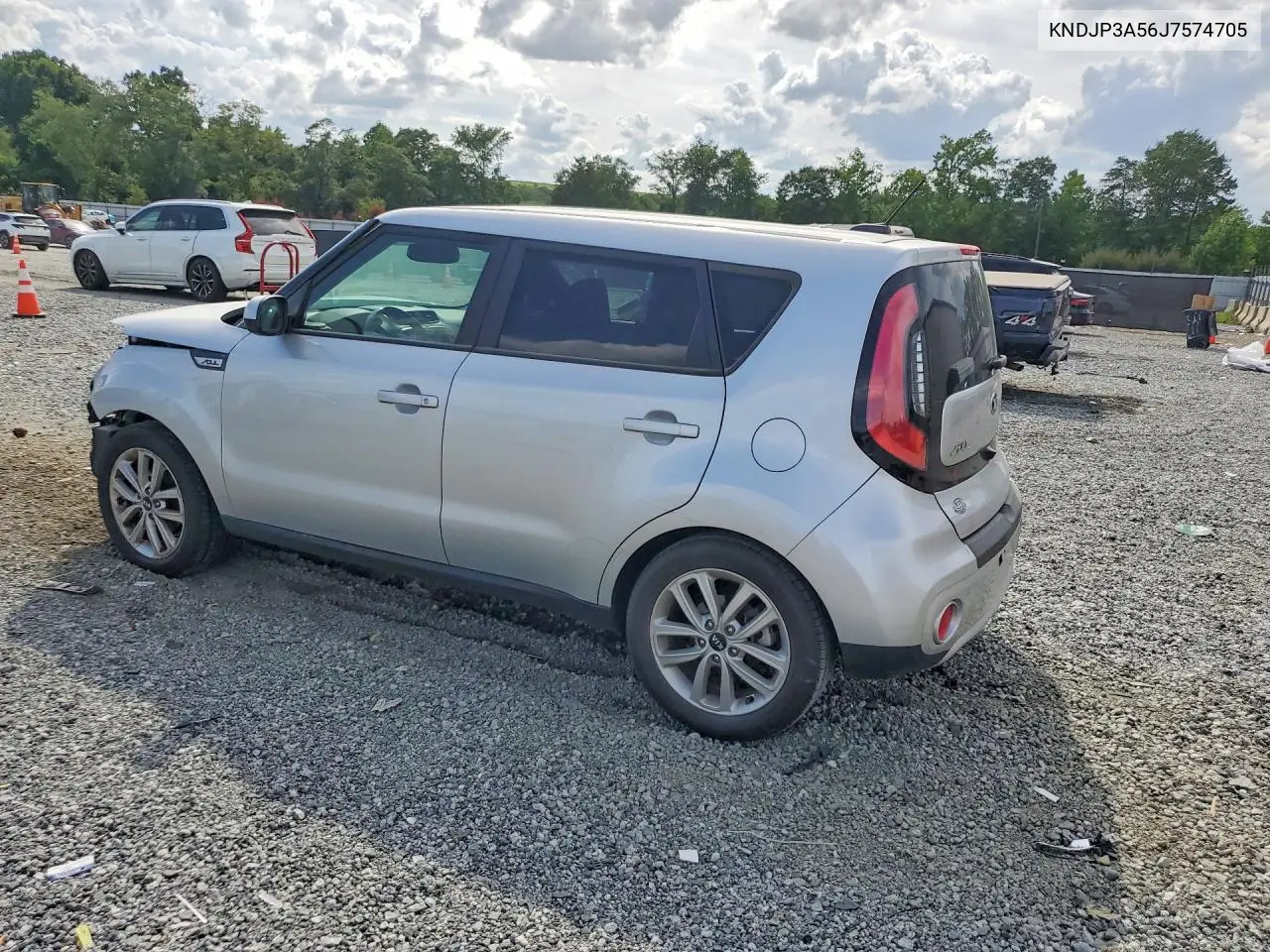 2018 Kia Soul + VIN: KNDJP3A56J7574705 Lot: 61510786