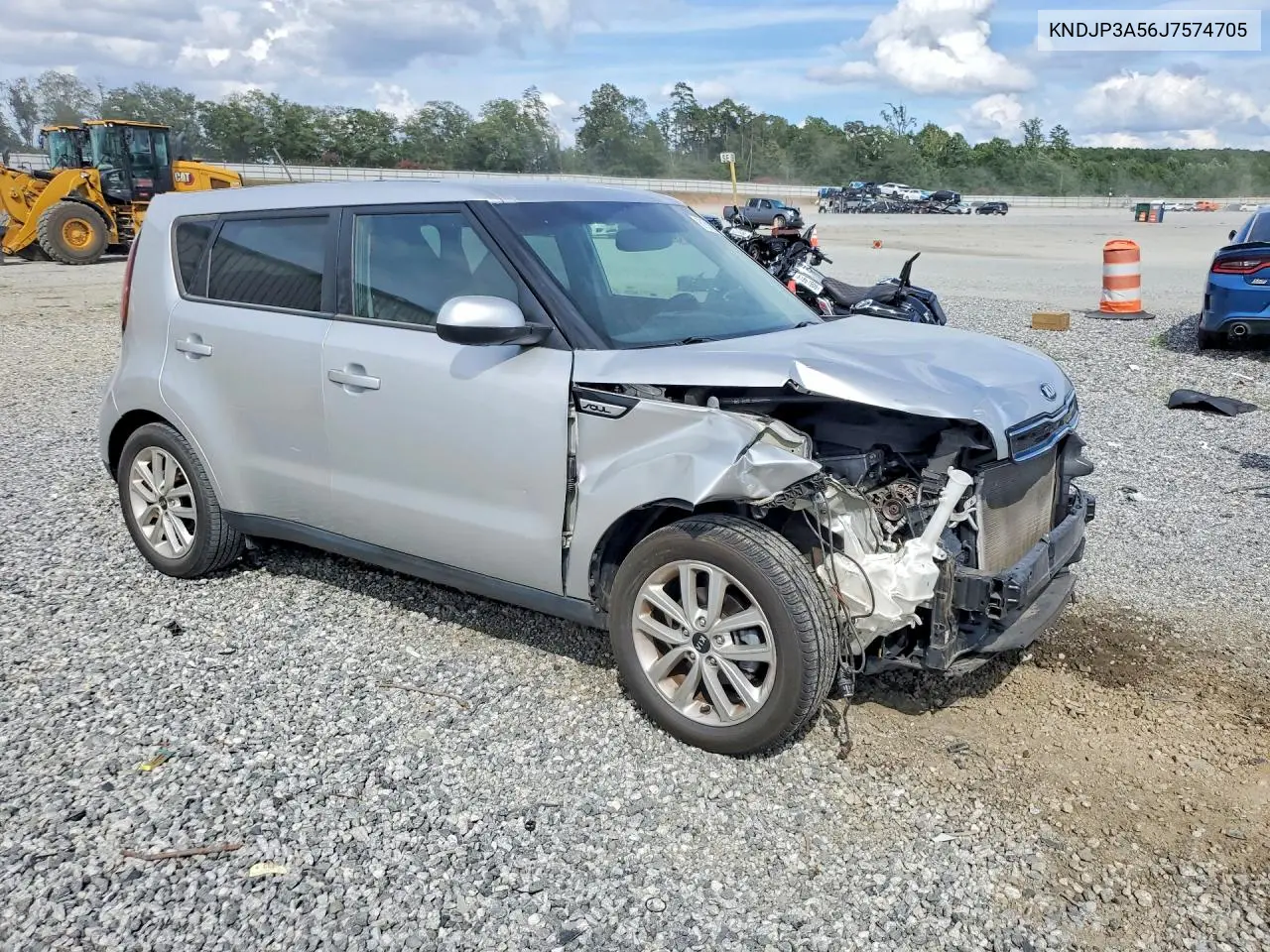 2018 Kia Soul + VIN: KNDJP3A56J7574705 Lot: 61510786
