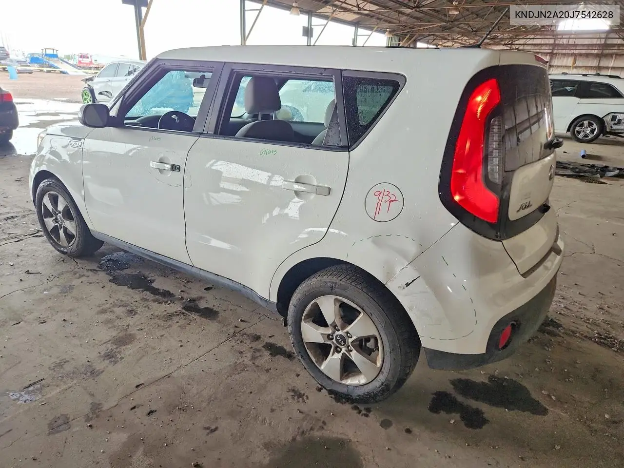 2018 Kia Soul Base VIN: KNDJN2A20J7542628 Lot: 61577986