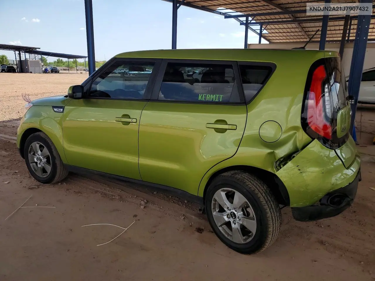 2018 Kia Soul Base VIN: KNDJN2A21J7907432 Lot: 61618746