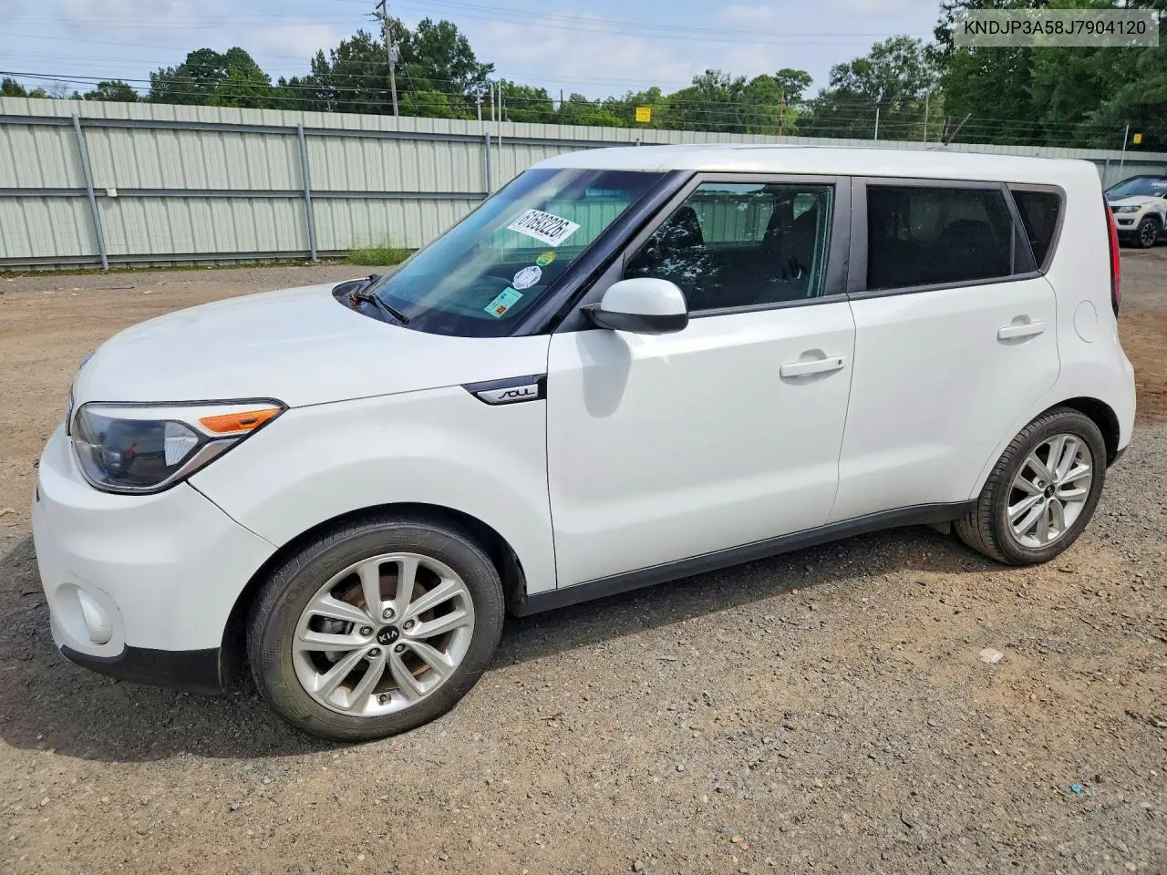 2018 Kia Soul + VIN: KNDJP3A58J7904120 Lot: 61693226