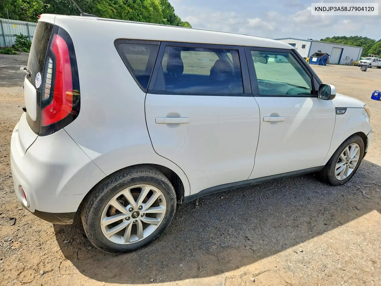2018 Kia Soul + VIN: KNDJP3A58J7904120 Lot: 61693226