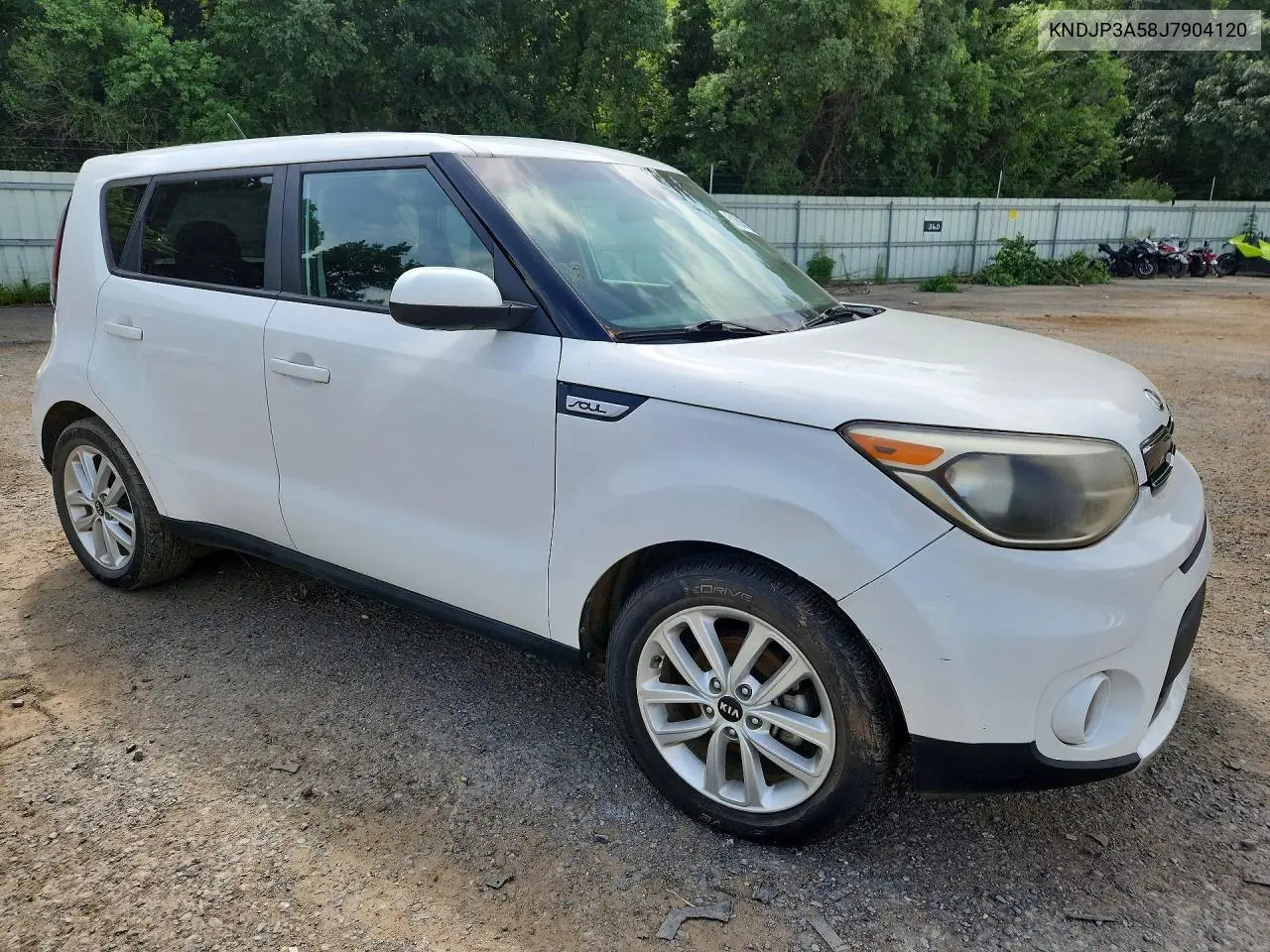 2018 Kia Soul + VIN: KNDJP3A58J7904120 Lot: 61693226