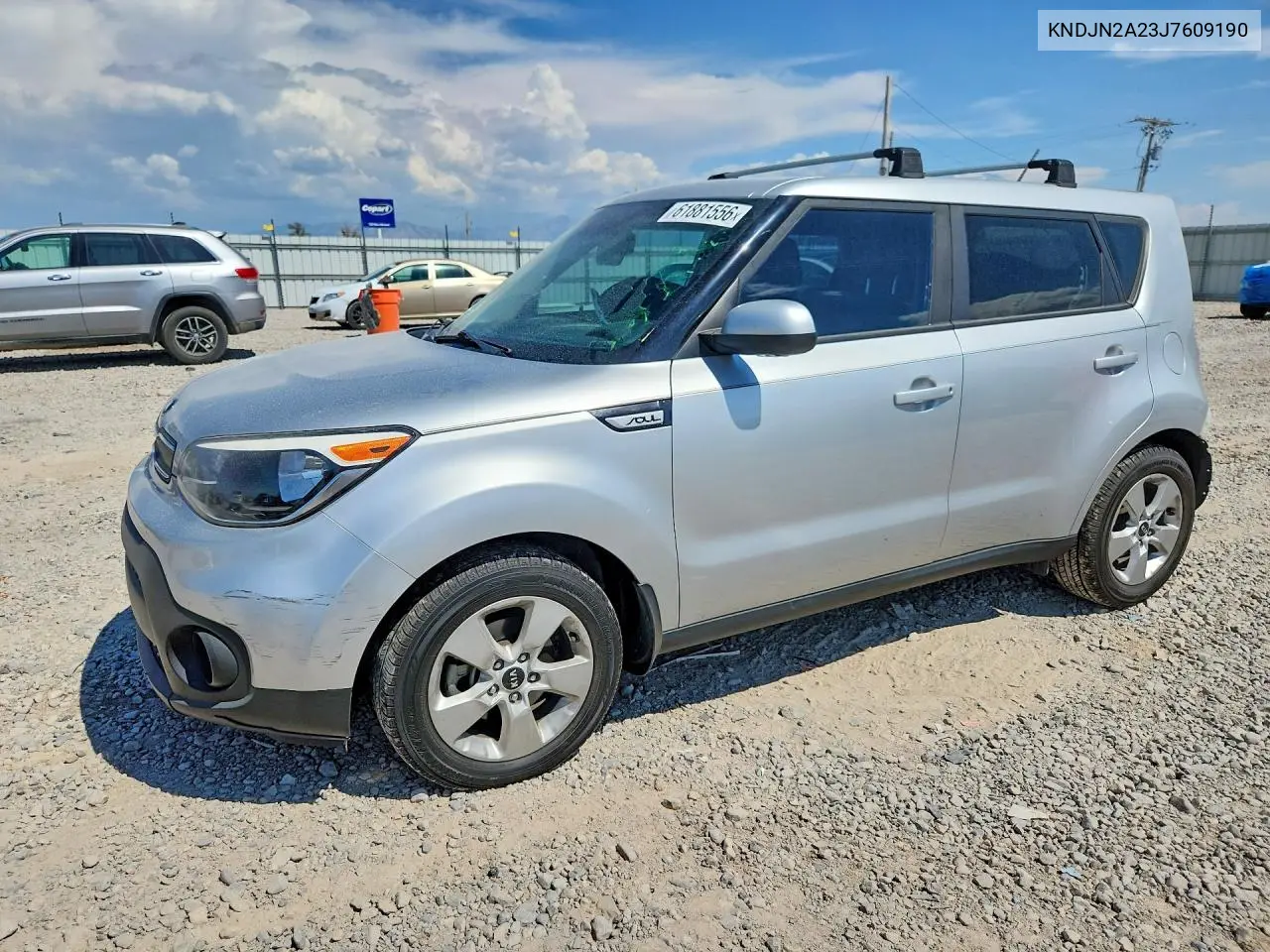 2018 Kia Soul Base VIN: KNDJN2A23J7609190 Lot: 61881556
