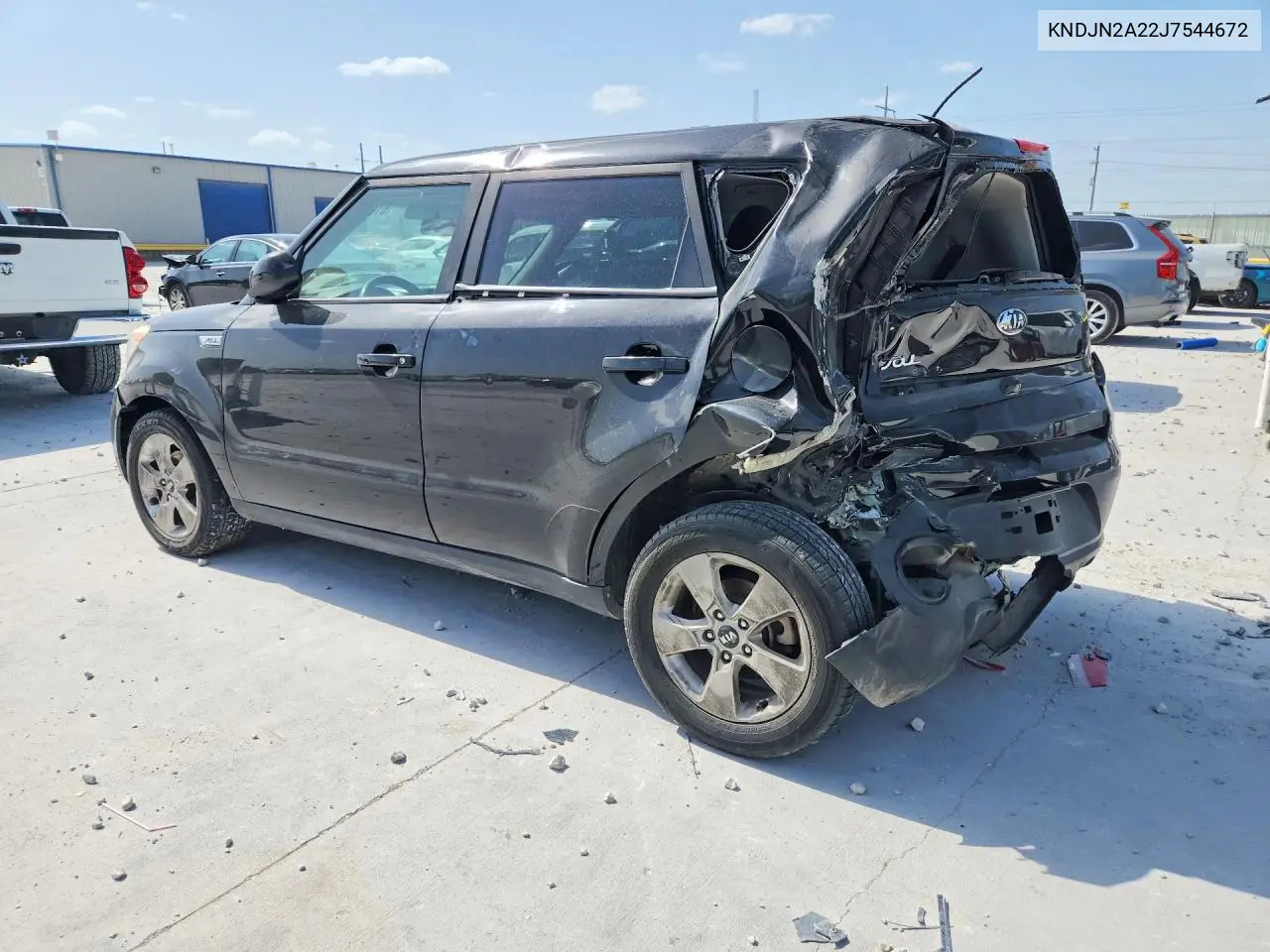 2018 Kia Soul Base VIN: KNDJN2A22J7544672 Lot: 61928406
