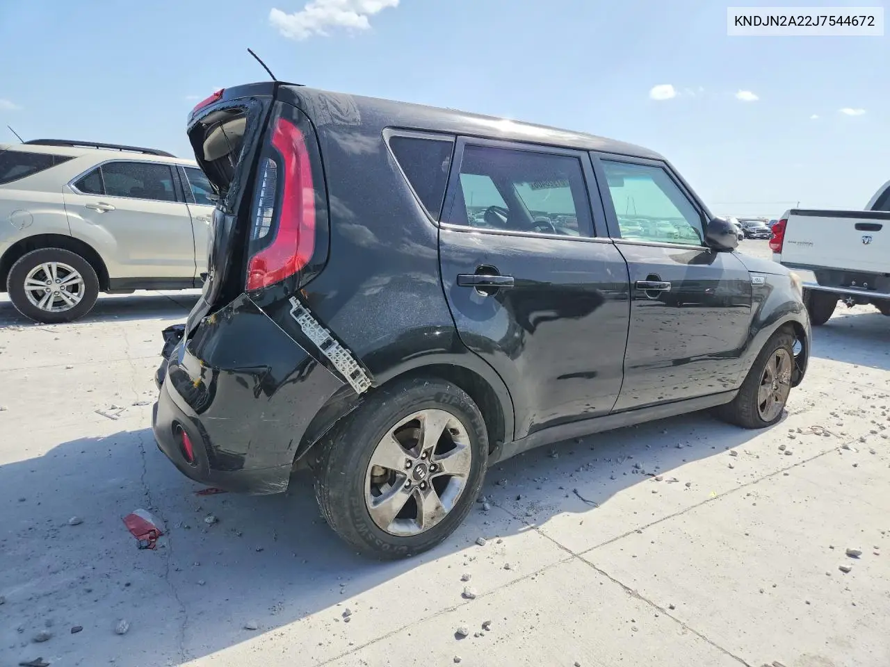 2018 Kia Soul Base VIN: KNDJN2A22J7544672 Lot: 61928406