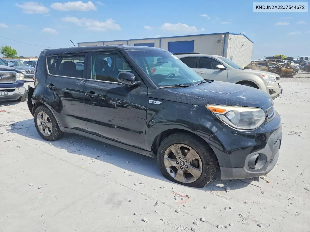 2018 Kia Soul Base VIN: KNDJN2A22J7544672 Lot: 61928406