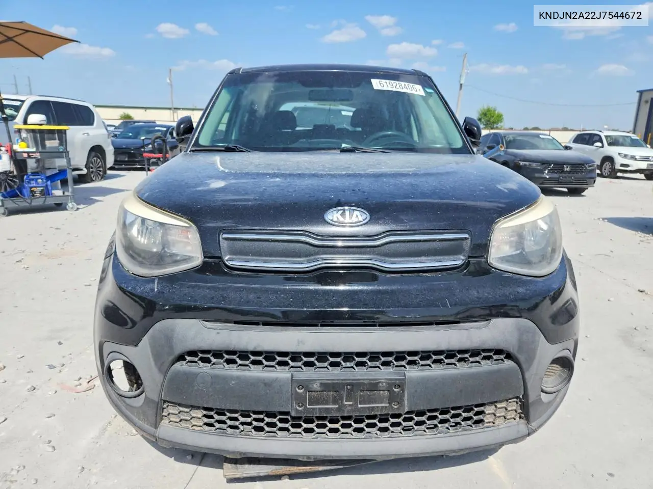 2018 Kia Soul Base VIN: KNDJN2A22J7544672 Lot: 61928406