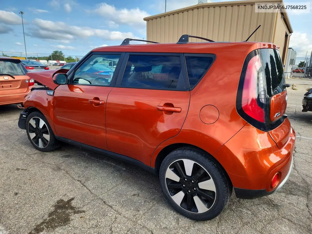 2018 Kia Soul + VIN: KNDJP3A56J7568225 Lot: 61947196