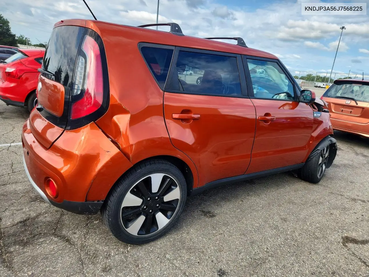2018 Kia Soul + VIN: KNDJP3A56J7568225 Lot: 61947196