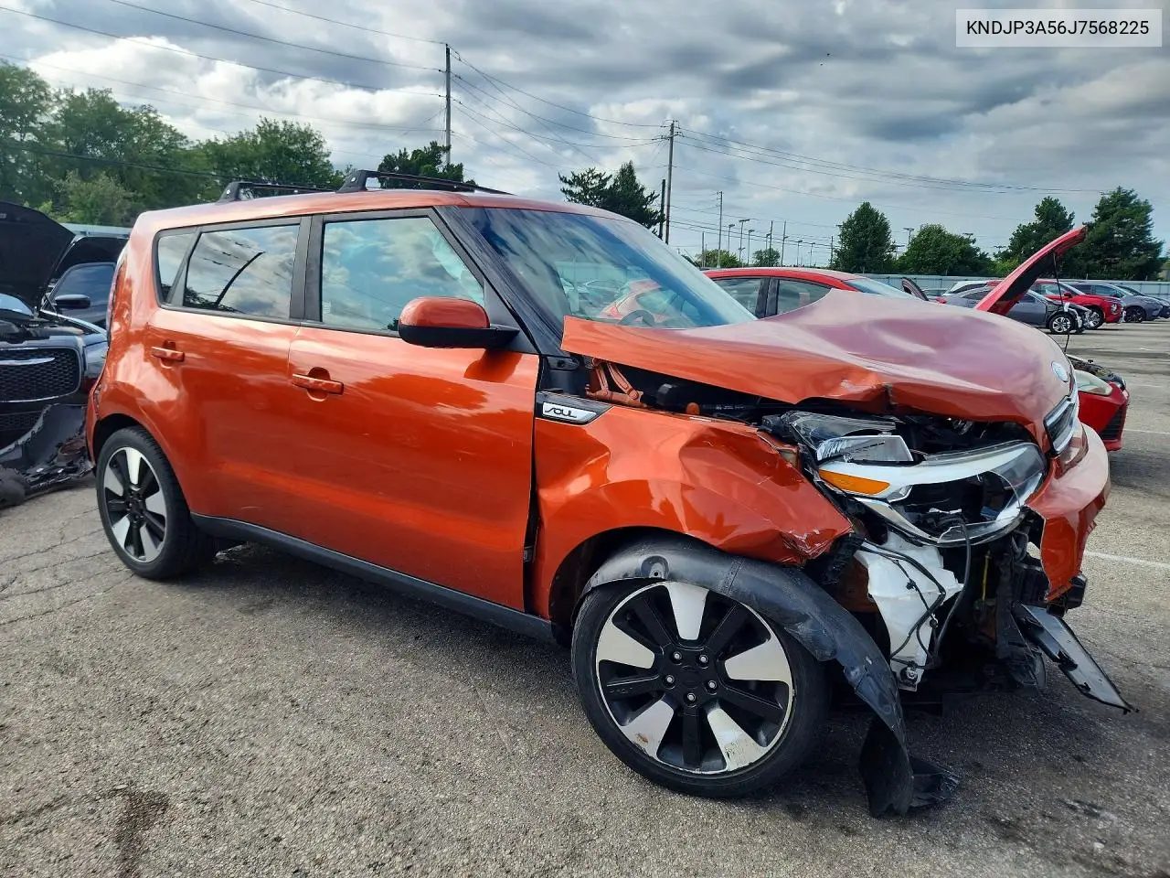 2018 Kia Soul + VIN: KNDJP3A56J7568225 Lot: 61947196