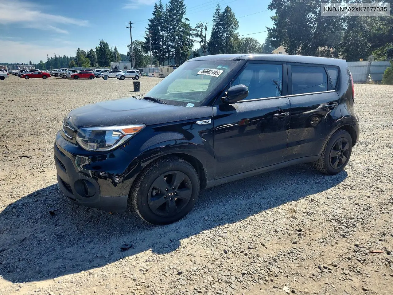 2019 Kia Soul Base VIN: KNDJN2A2XK7677035 Lot: 56682946