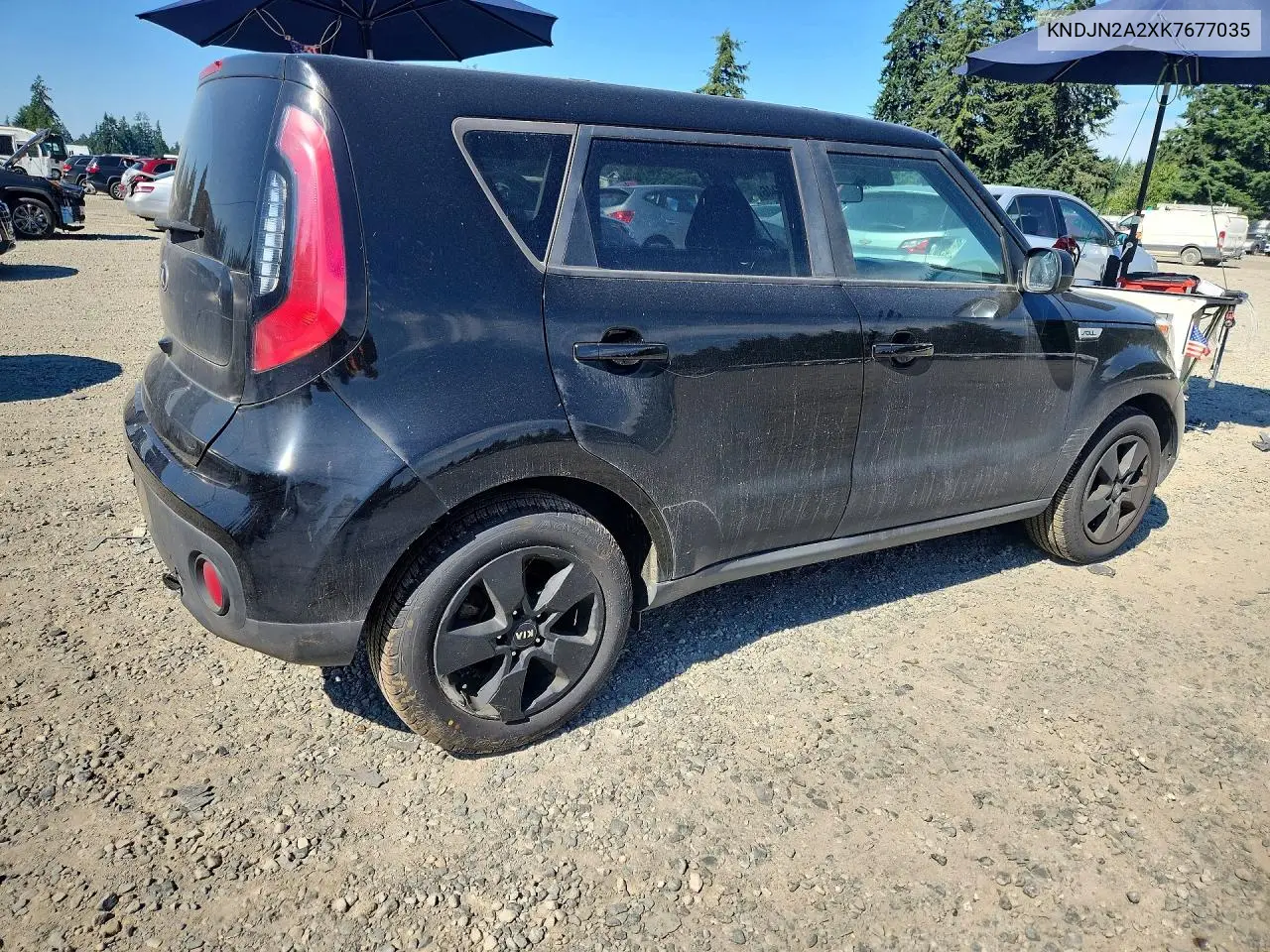 2019 Kia Soul Base VIN: KNDJN2A2XK7677035 Lot: 56682946