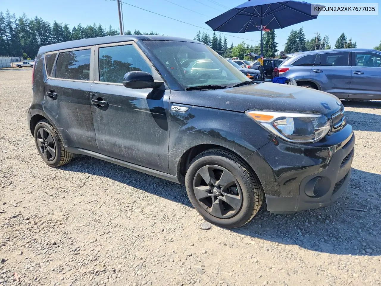 2019 Kia Soul Base VIN: KNDJN2A2XK7677035 Lot: 56682946