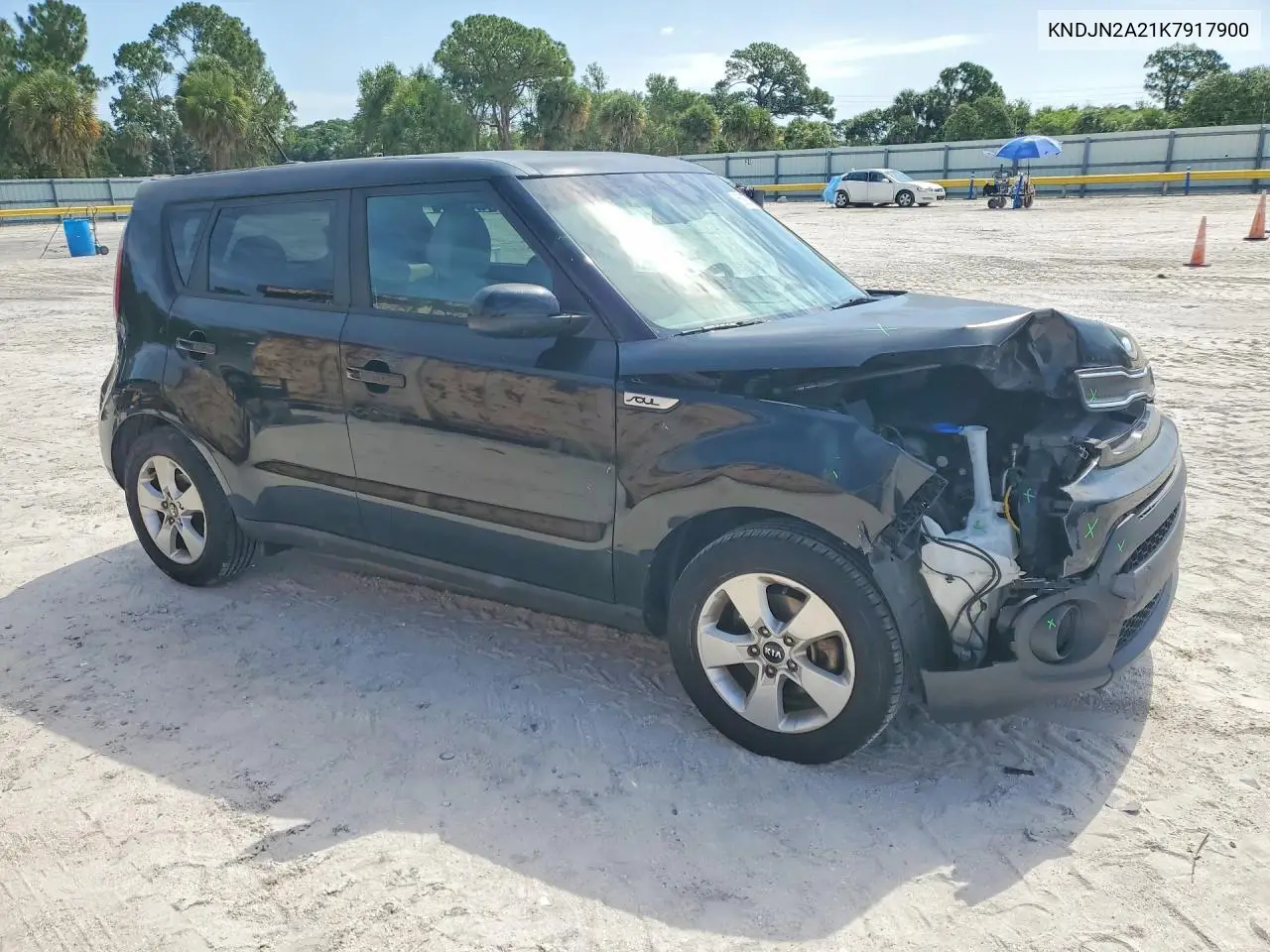 2019 Kia Soul Base VIN: KNDJN2A21K7917900 Lot: 56997396