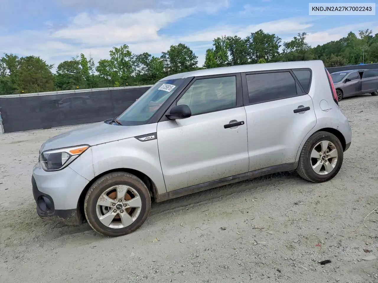 2019 Kia Soul Base VIN: KNDJN2A27K7002243 Lot: 57359816