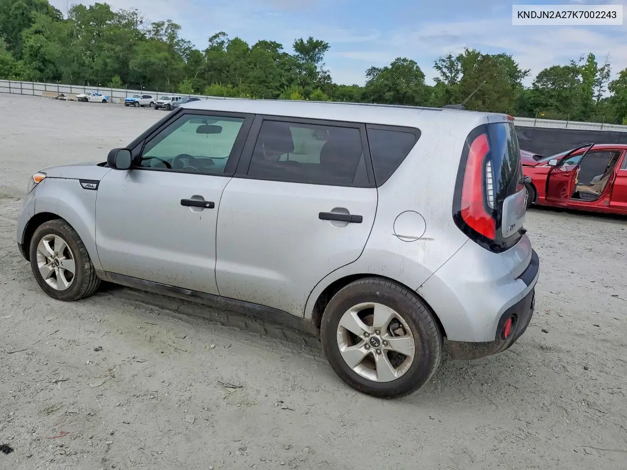 2019 Kia Soul Base VIN: KNDJN2A27K7002243 Lot: 57359816