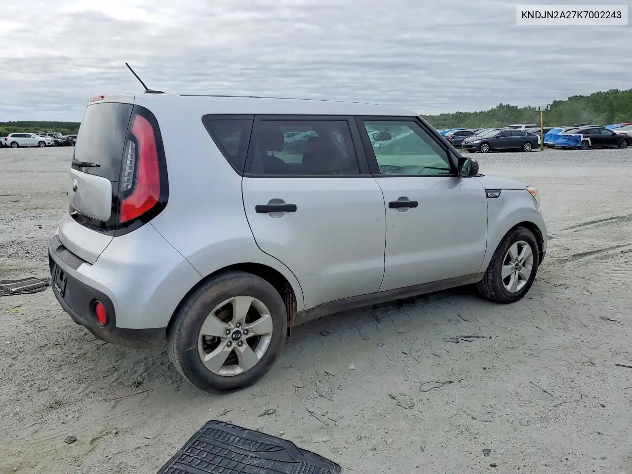 2019 Kia Soul Base VIN: KNDJN2A27K7002243 Lot: 57359816